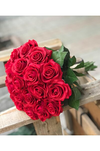 GELİNÇİÇEKCOM Islak kırmızı gül buketi