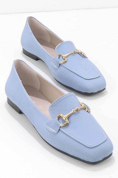 Bambi Pantofi de damă albastru denim mat K 01641165409