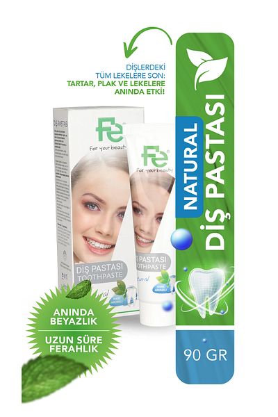 Fe Natural Whitening Toothpaste - 90 gr