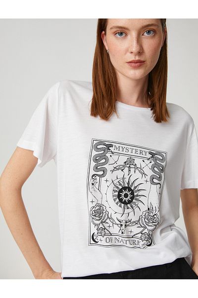 Koton Printed T-Shirt Relax Fit