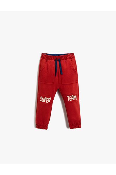 Koton Baby Boy Red Sweatpants 3WMB40054TK