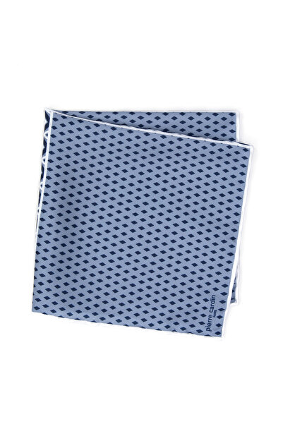 Pierre Cardin Navy Blue Patterned Handkerchief 50305217-200