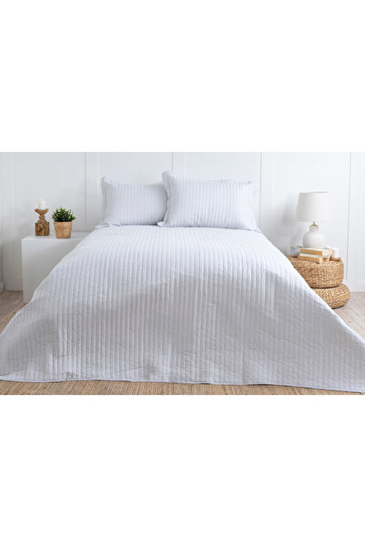 İşbir Yatak Camila Açık Gri %100 Micro Tek Kişilik Yatak Örtüsü Seti