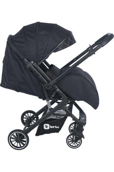 MUTLU BEBE Alpine Kabin Siyah Çift Yön Bebek Arabası