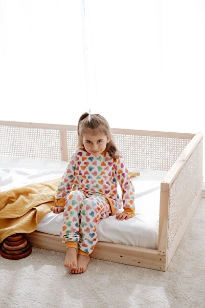 Luna Kids Collection 1.0 Tog Kids Pajamas Set - Colorful Heart Pattern