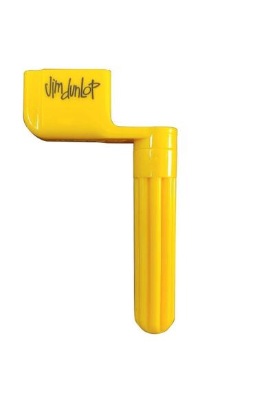Jim Dunlop 105YW محول خيوط لولبي أصفر اللون من نوع Tel Converter Pegwinder