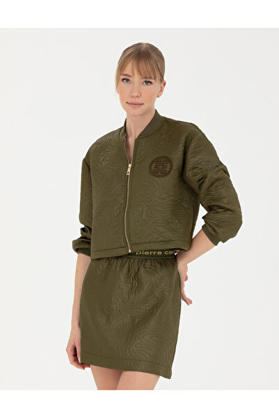 Pierre Cardin Haki Crop Top Ceket 50273093-VR238