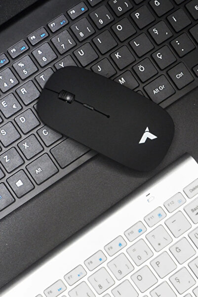 Sarftech Zarif Tasarım Kablosuz Usb Türkçe Q Destekli Tasarım Kablosuz Klavye Mouse Seti