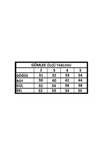 CEVVALMİNİMEN Cămașă pentru băiat 100% bumbac cu bretele cu papion