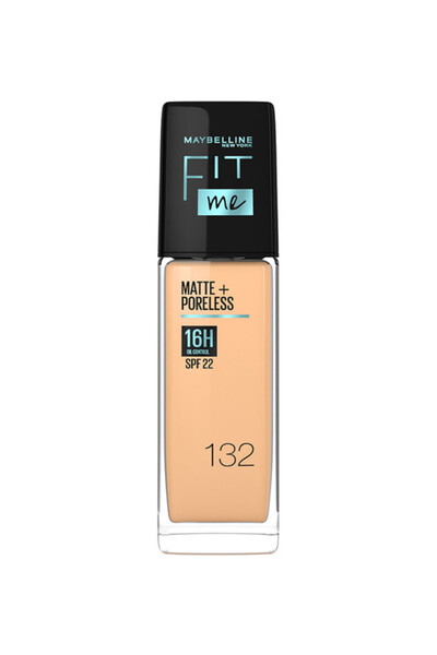 Maybelline New York كريم أساس Fit Me Matte & Poreless 16H Oil Control مع عامل...