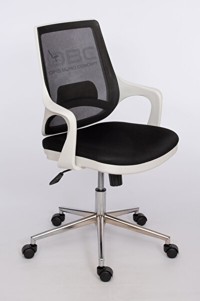 obc ofis büro concept Porto Krom Ayaklı Çalışma Sandalyesi Ofis Koltuğu