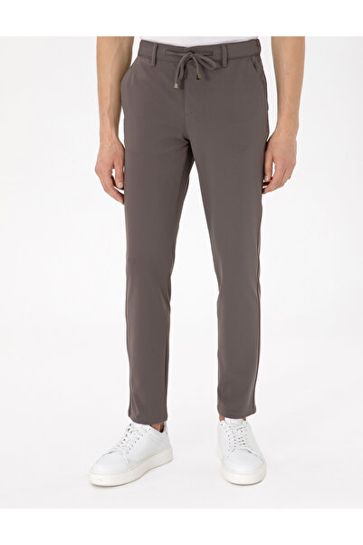Pierre Cardin Vizon Slim Fit Esnek Jogger Kanvas Pantolon 50307954-VR052
