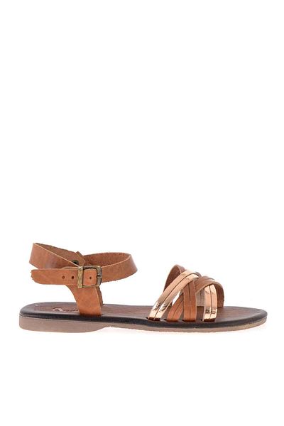 Bambi Taba Rose Leather Women's Sandals K05685161903
