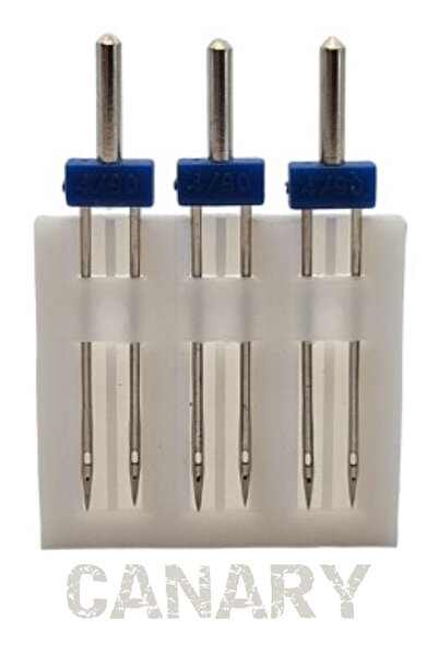 CANARY Çiftli iğne Reçme ve nervür dikişi (90/4mm)