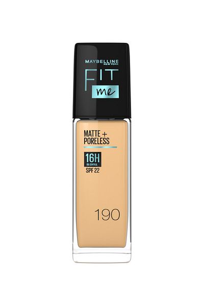 Maybelline New York Fit Me Matte & Poreless Foundation 16H Oil Control with SPF 22 - 190
