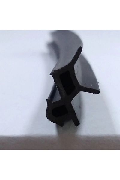 KÖROĞLU SİNEKLİK VE YAPI MARKET 25 Meters Black Pimapen - Pvc Chop, Door and Window Seal