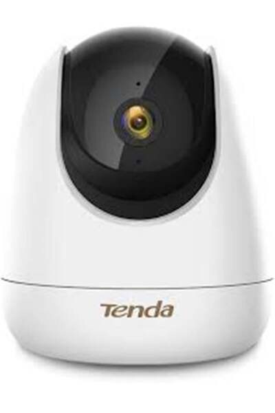 Tenda CP6 Bebek/Ev Güvenlik Kamerası, WiFi, H265, 2K Çözünürlük, 12Mt Gece Gö...