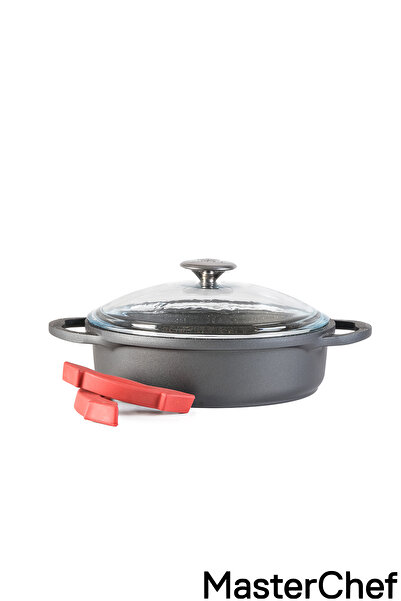 Masterchef Alüminyum Döküm Basık Karnıyarık Tenceresi – 24 Cm