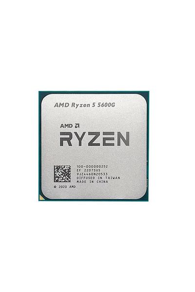 Amd Ryzen 5 5600g tray 3.9 ghz 6 core 19mb cache am4 7nm boxless fanless processor