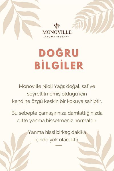 Monoville 100% Pure and Natural Nioli Essential Oil - 3x10 ml Set of 3