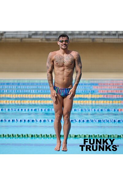 Funky Trunks Κοντό μαγιό για αγόρια Rain Down