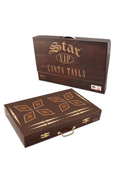 Alpsan Lotus Star VIP Bag Backgammon Set