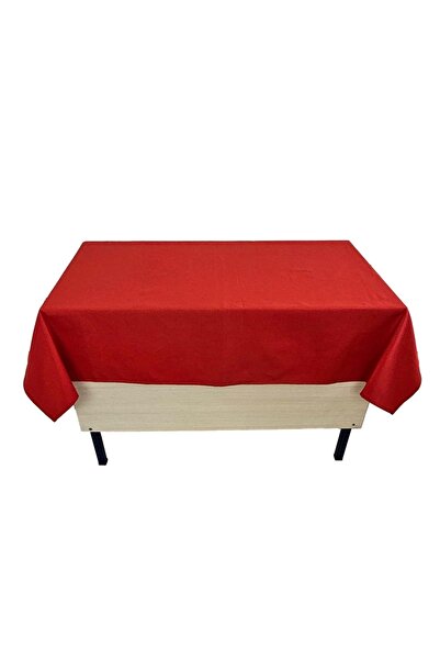 Kostüm Sarayı Öğretmen Masa Örtüsü Kırmızı (Pamuklu)