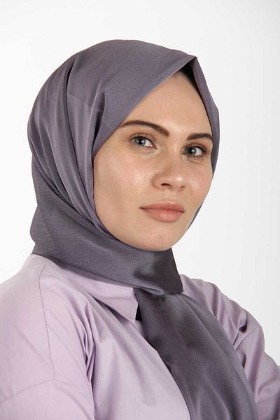 Sima Şal din şifon Light Lavender-337 cu Sima Janjan