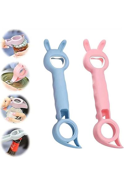 ARVALE 1 Piece 4 in 1 - Practical and Functional Rabbit Figure Opener
