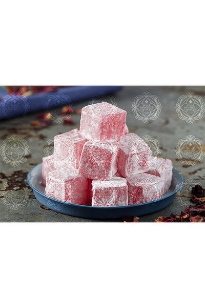 MEŞHUR SAFRANBOLU LOKUMCUSU 400 Gr. Delight with Roses