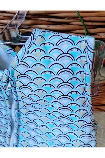 Alpar Tekstil Boys and Girls Sleeveless Foxmint - 2.5 Tog Padded Sleeping Bag with Zipper