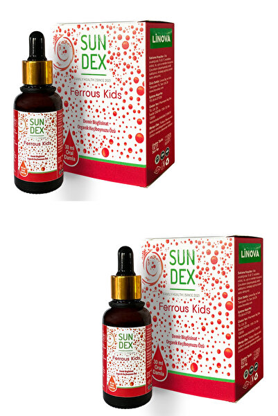 Sun Dex Family Health Since 2021 عبوة من قطعتين من Ferrous Kids Iron Bisglici...