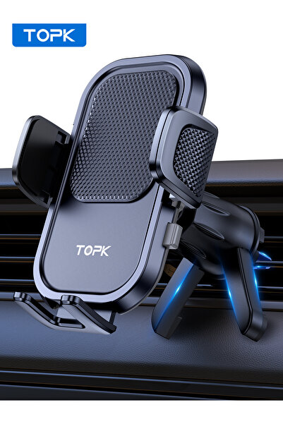 Choice حامل هاتف عالمي للسيارة من TOPK، حامل هاتف يعمل بالجاذبية للسيارة، مشب...