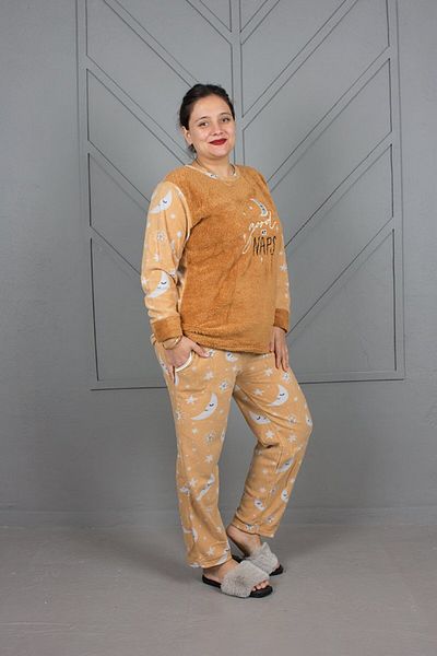Truva XXL Plus Size Welsoft Patterned Suit