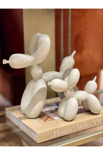 Missy Home Bej Balon Köpekler