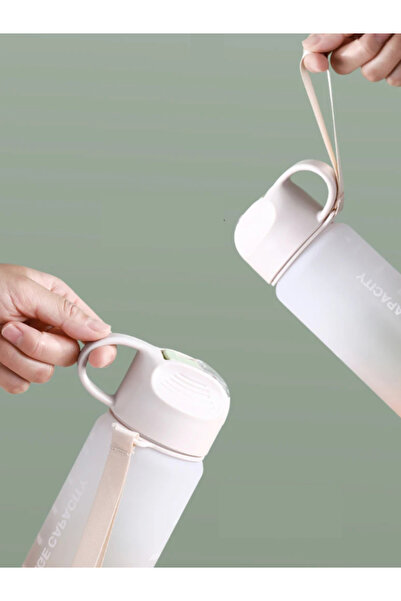 fitmart '' Superior 1'' - 1 Liter Motivated Tritan Water Bottle Sports Flask - Bpa Free