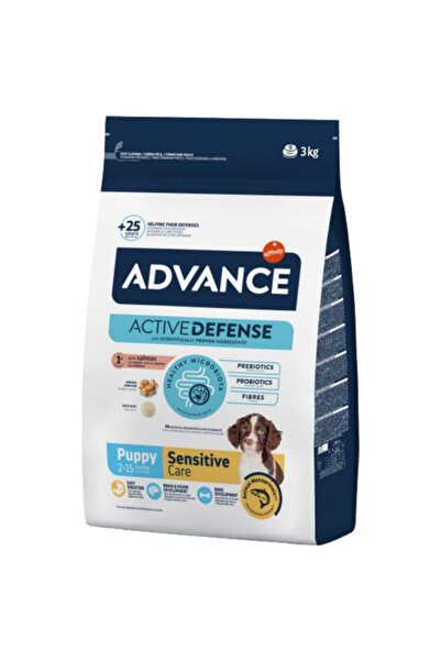Advance Mini Puppy Sensitive Somonlu Küçük Irk Yavru Köpek Maması 3 Kg