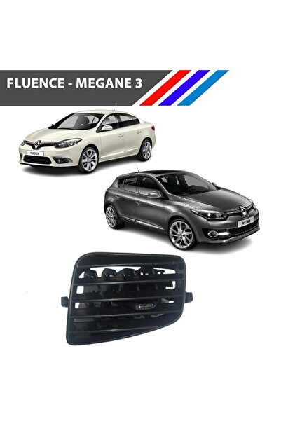 ZETOTO Fluence - Megane 3 Havalandırma Izgarası Orta Sol Taraf Krom Uçlu 6826...