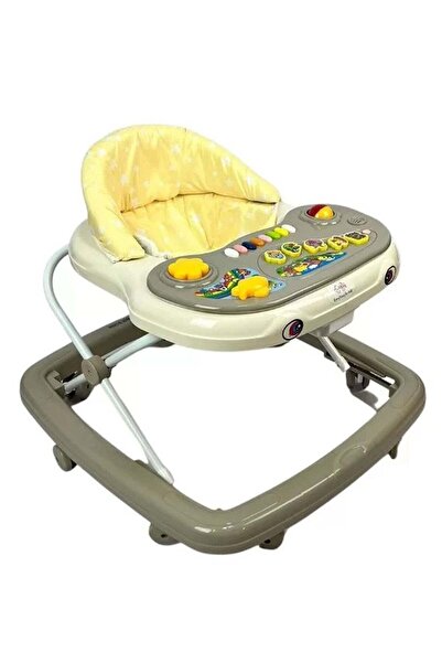 Everything for kids مشاية أطفال قابلة للتعديل مع ألعاب وموسيقى 8 عجلات