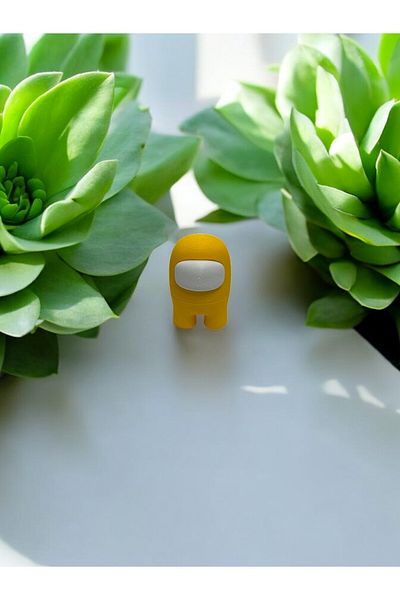 AMONG US Among-Us Magnetic Yellow Toy Figure - Quality New Model