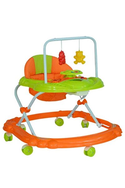 BabyCara مشاية أطفال خفيفة الوزن مع موسيقى وألعاب معلقة وارتفاع قابل للتعديل ...