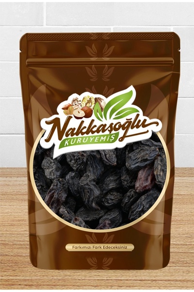 Nakkaşoğlu Kuruyemiş Çekirdeksiz Siyah Üzüm 500gr