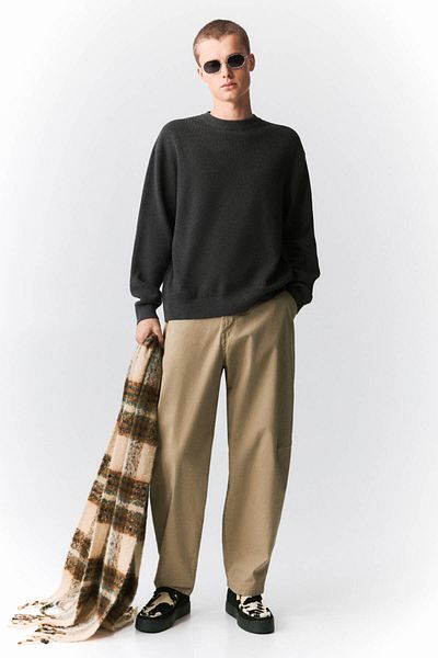 Pull & Bear Gofre kazak