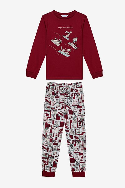 Penti Boy's Retro Toys 2-Piece Multicolor Pajamas Set