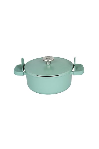 Berghoff Leo Phantom Non-Stick Pot with Lid Forest Green 24 cm