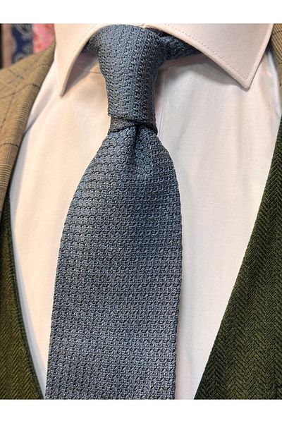CROATE 100% Silk Knitwear Woven Tie