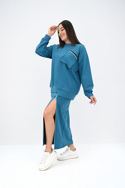 Koza Butik Set de fuste cu fermoar pentru femei de mărime mare 8159-25