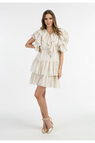 Faina Rüschenkleid