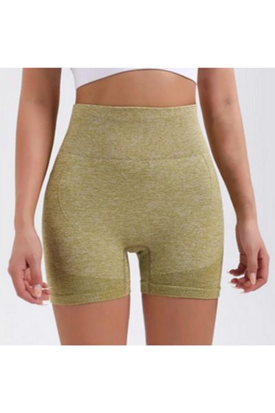 fitmart Brazilian Recovery High Waist Seamless Short Sports Leggings Shorts