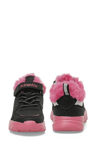 Kinetix TRATTO HI Ortopedik Hafif Kız Çocuk Okul Öncesi Siyah/Fuşya Bot